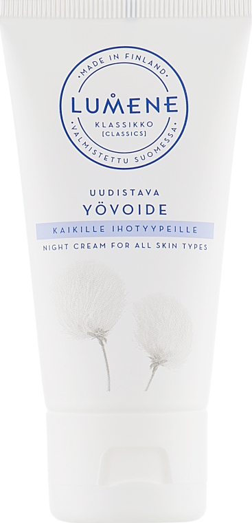Відновлювальний нічний крем для усіх типів шкіри - Lumene Klassikko Restoring Night Cream — фото N2