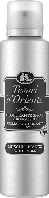 Дезодорант-спрей "Білий мускус" - Tesori d'Oriente White Musk Deodorant Spray