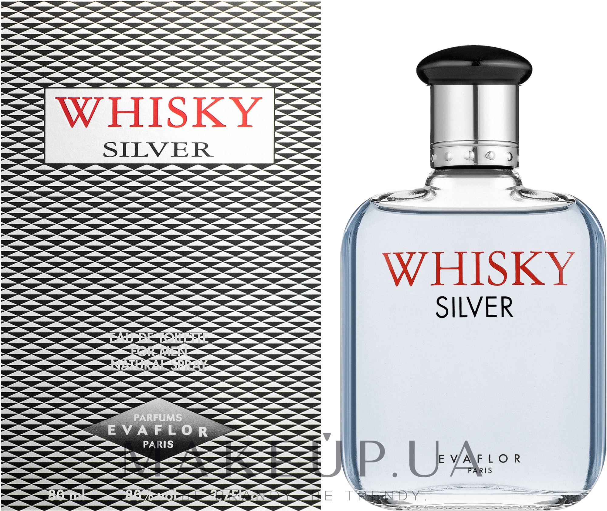 Evaflor Whisky Silver - Туалетна вода — фото 80ml