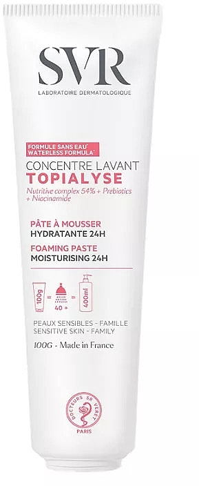 Паста для мытья тела - SVR Topialyse Concente Washing Foaming Paste — фото N1