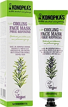 Маска для обличчя охолоджувальна для звуження пор - Dr. Konopka's Cooling Face Pore Refining Mask — фото N2