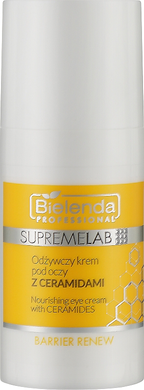 Крем для кожи вокруг глаз питательный с керамидами - Bielenda Professional SupremeLab Barrier Renew Nourishing Eye Cream With Ceramides