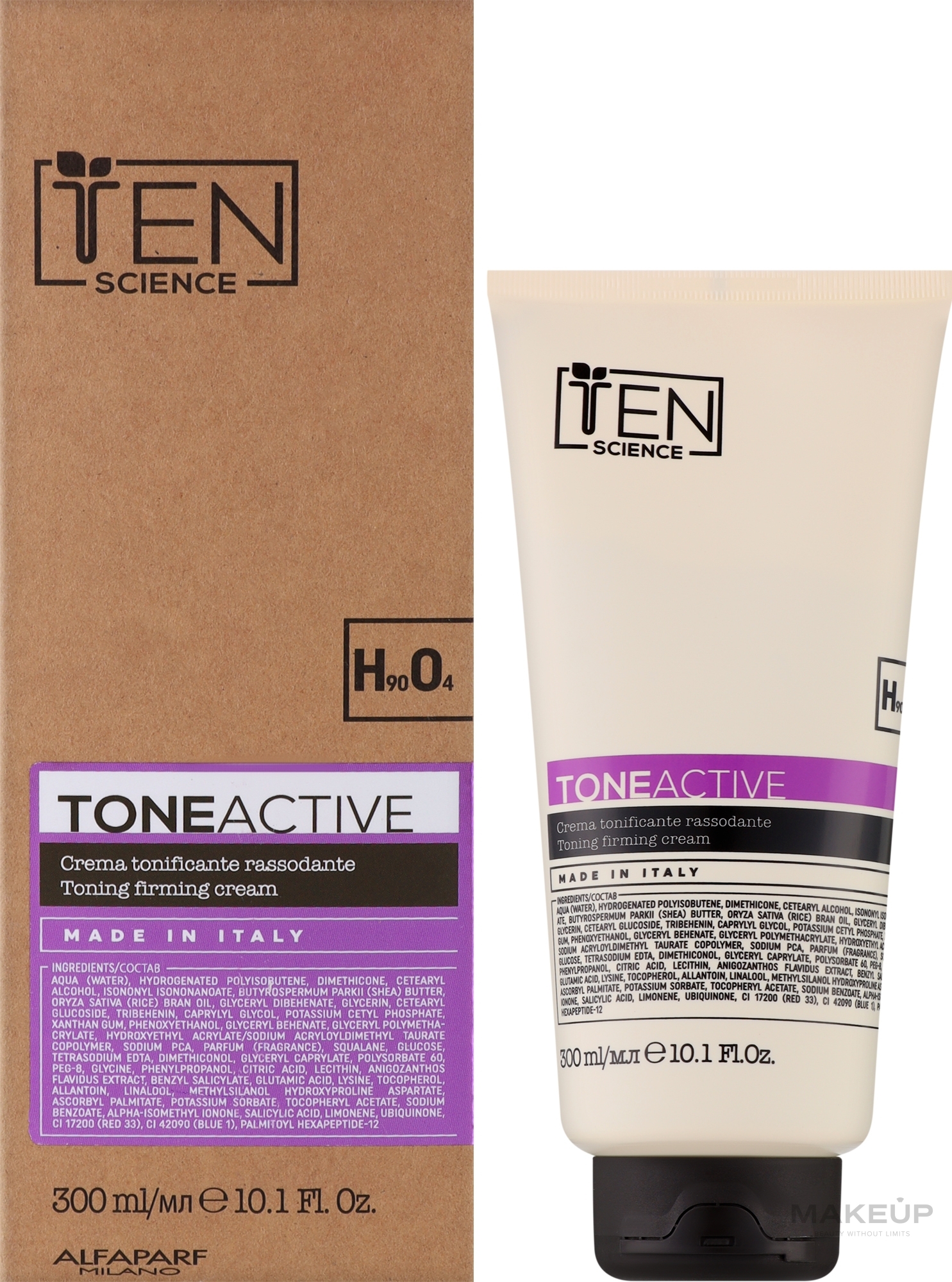 Укрепляющий крем для тела - Ten Science Tone Active Active Firming Cream  — фото 300ml