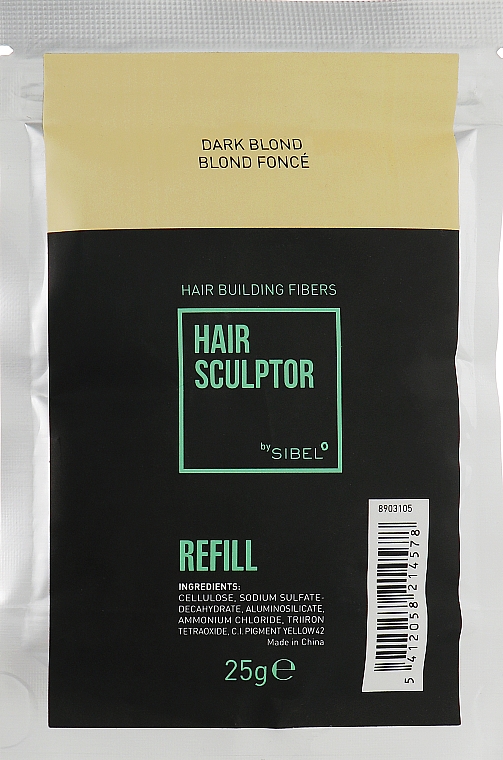 Пудра для потовщення волосся - Sibel Hair Sculptor Refill — фото N1
