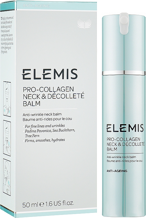 Бальзам для шеи и декольте - Elemis Pro-Collagen Neck & Decollete Balm  — фото N2