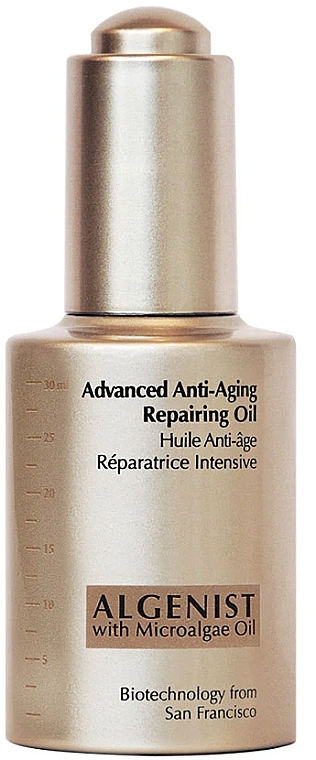 Антивозрастное восстанавливающее масло для лица - Algenist Advanced Anti-Aging Repairing Oil — фото N1