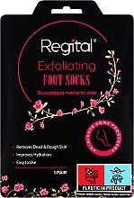 Парфумерія, косметика Відлущувальні шкарпетки для ніг - Regital Exfoliating Foot Socks
