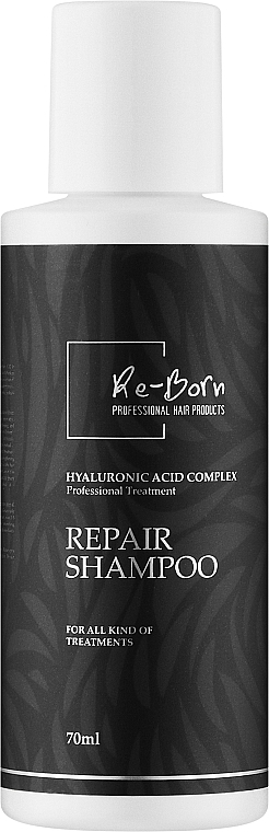 Кератиновый восстанавливающий шампунь для волос - Re-Born Keratin Repair Shampoo — фото N1