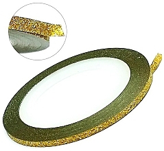 Лента для дизайна ногтей "Premium", золото, 2 мм - Tufi Profi — фото N1