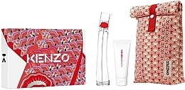 Духи, Парфюмерия, косметика Kenzo Flower by Kenzo - Набор (edp/50ml + b/lot/75ml + bag)