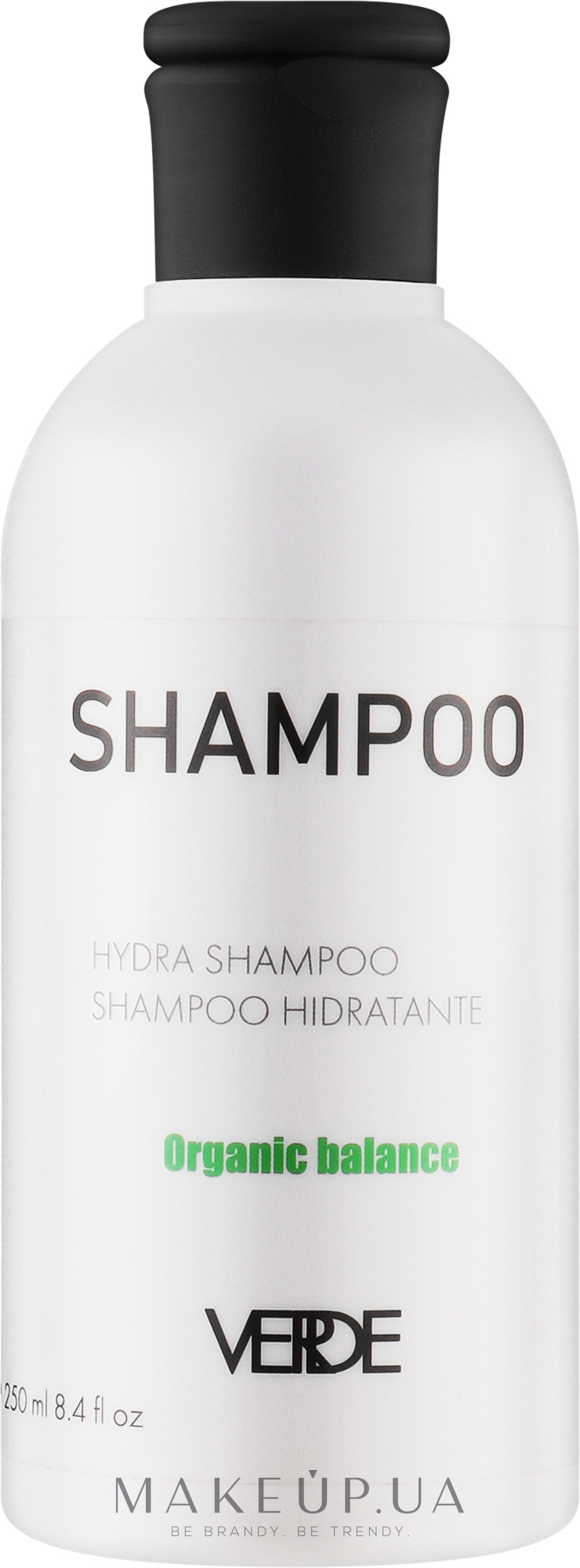 Натуральний шампунь для сухого волосся - Verde Organic Balance Shampoo — фото 250ml
