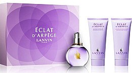 Парфумерія, косметика Lanvin Eclat D`Arpege - Набір (edp/100ml + b/l/100ml + s/g/100ml)