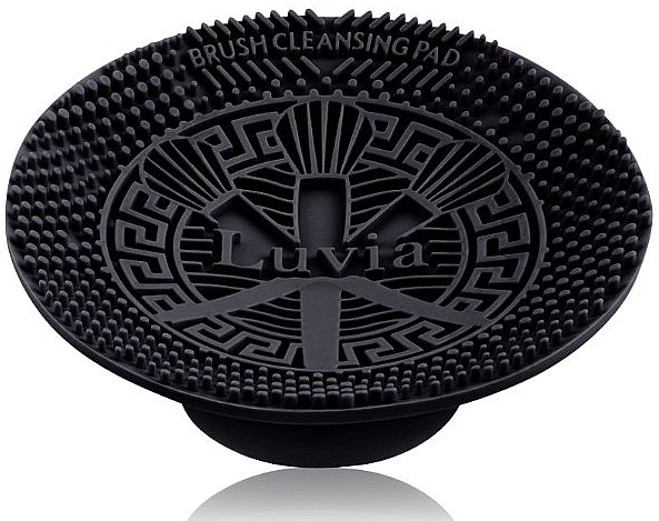 Очищающая подушечка для кистей - Luvia Brush Cleansing Pad Black — фото N1