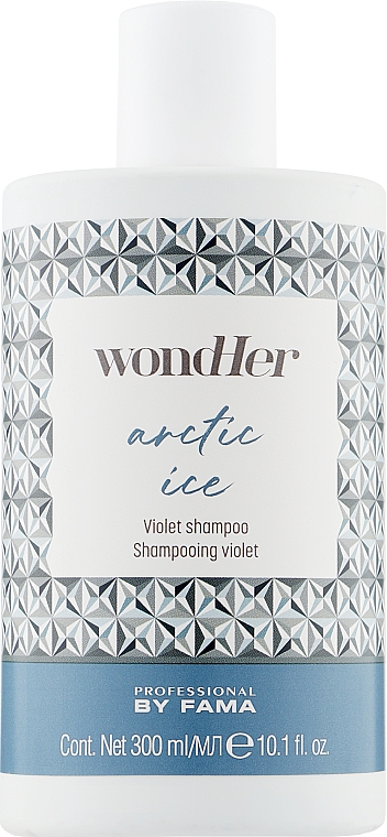 Шампунь для холодного блонду - Professional By Fama Wondher Arctic Ice Violet Shampoo — фото N1