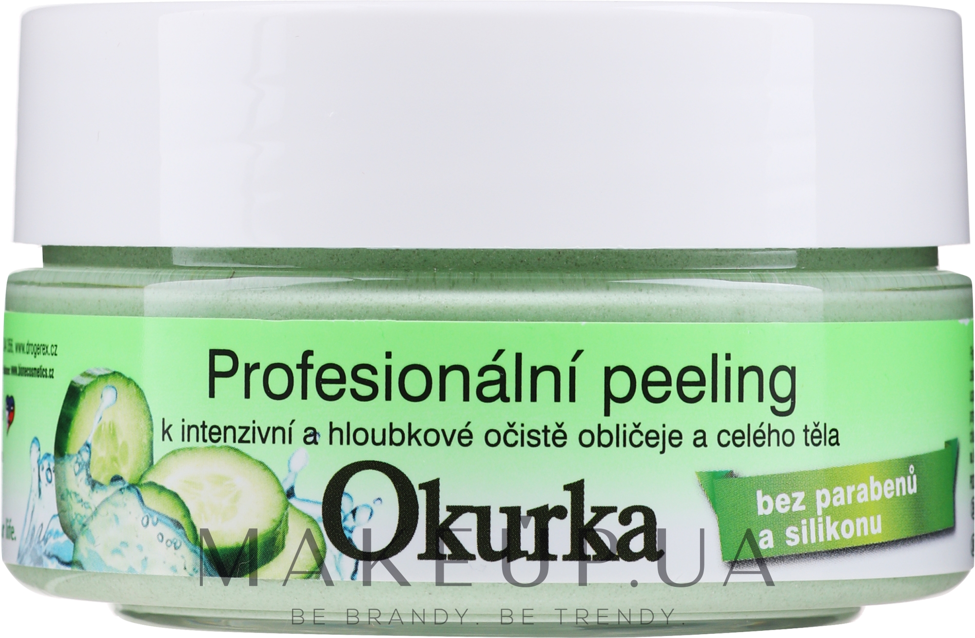 Пилинг для лица и тела - Bione Cosmetics Organic Professional Peeling Cucumber — фото 200g