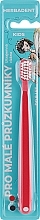 Духи, Парфюмерия, косметика Зубная щетка детская, ультра мягкая, от 0-6 лет, красная - Herbadent Toothbrush