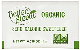 Натуральний підсолоджувач - Now Foods Better Stevia Organic Sweetener — фото N2