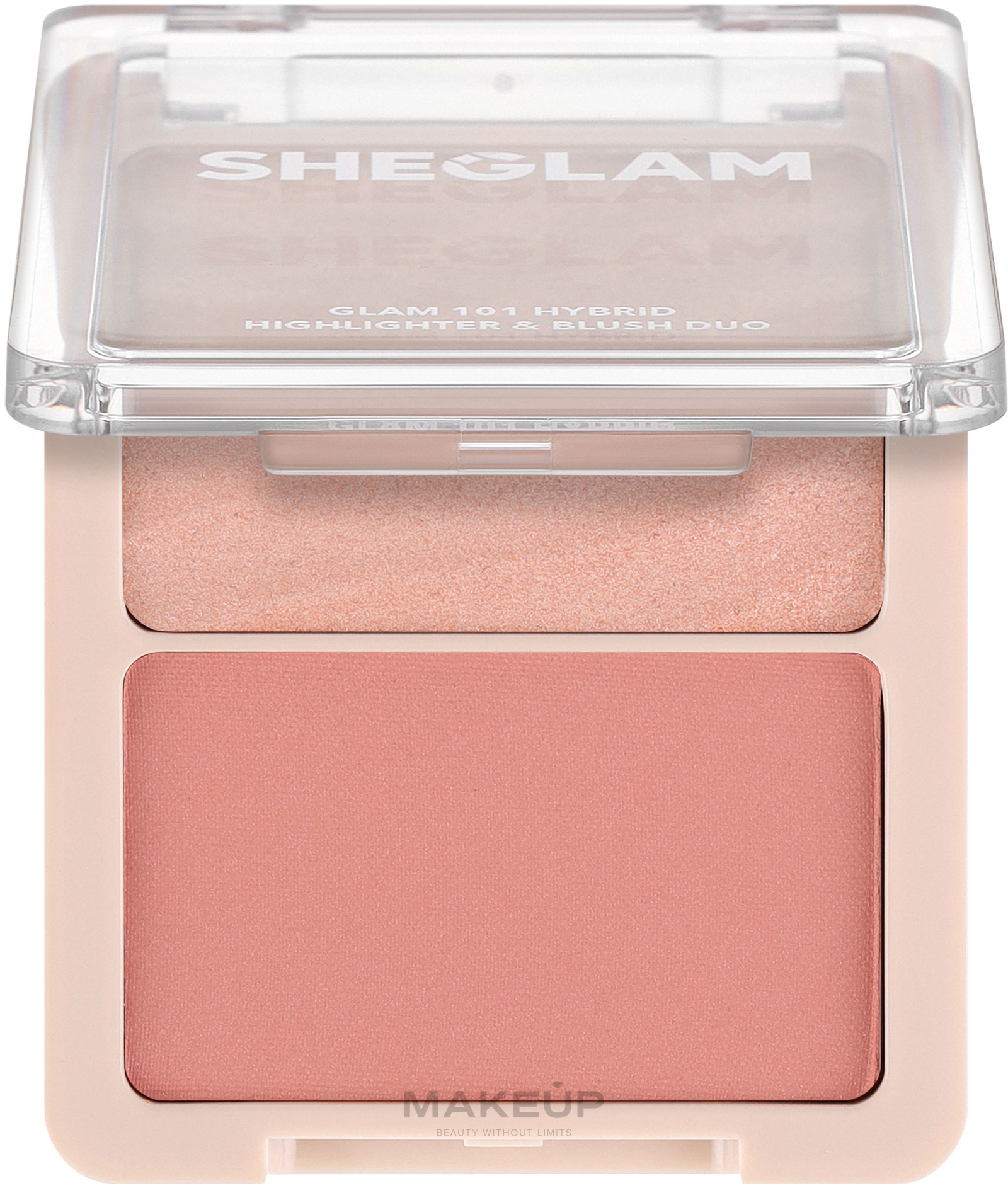 Палетка румян и хайлайтера 2 в 1 - Sheglam 101 Hybrid Highlighter & Blush Duo — фото St. Tropez