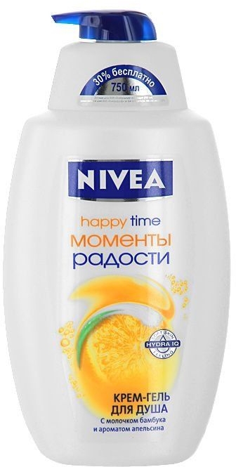 Крем-гель для душу  - NIVEA Bath Care Happy Time Shower Gel — фото N2