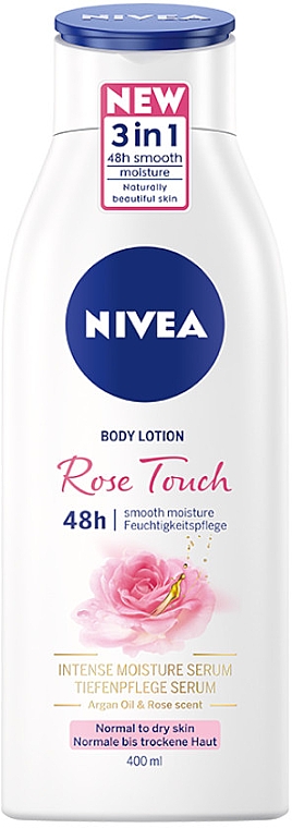 Лосьон для тела с розой - NIVEA Rose Touch Body Lotion — фото N1