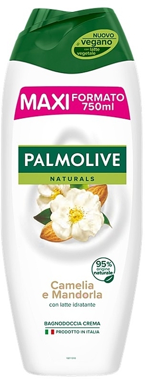 Крем-гель для душа - Palmolive Naturals Camelia&Mandoria Shower Cream  — фото N1
