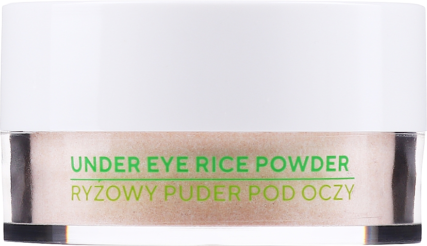 Рисовая рассыпчатая пудра под глаза - Ecocera Under Eye Rice Powder 