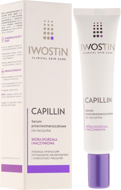 Сироватка проти зморшок і капілярів - Iwostin Capillin Serum — фото N1