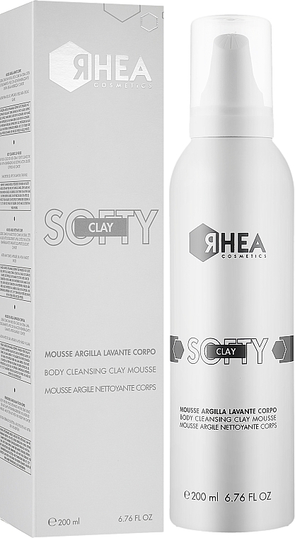 Очищающий глиняный мусс для тела - Rhea Cosmetics Softy Clay — фото N2
