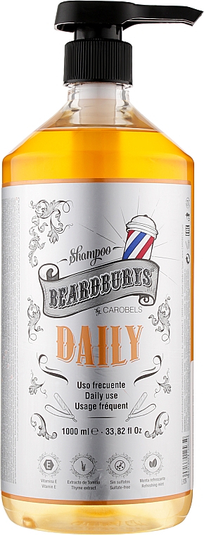 Шампунь для частого використання - Beardburys Daily Shampoo — фото N5