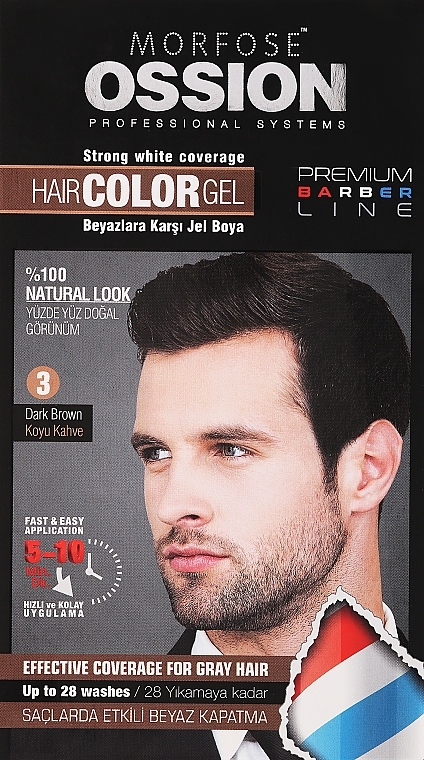 Гель-фарба для волосся - Morfose Ossion Hair Color Gel — фото N1