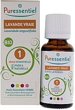 Органическое эфирное масло "Лаванда" - Puressentiel Organic Lavender True Essential Oil — фото N1