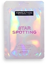 Духи, Парфюмерия, косметика Точечные патчи от прыщей - Makeup Revolution Relove Star Spotting Blemish Stickers 