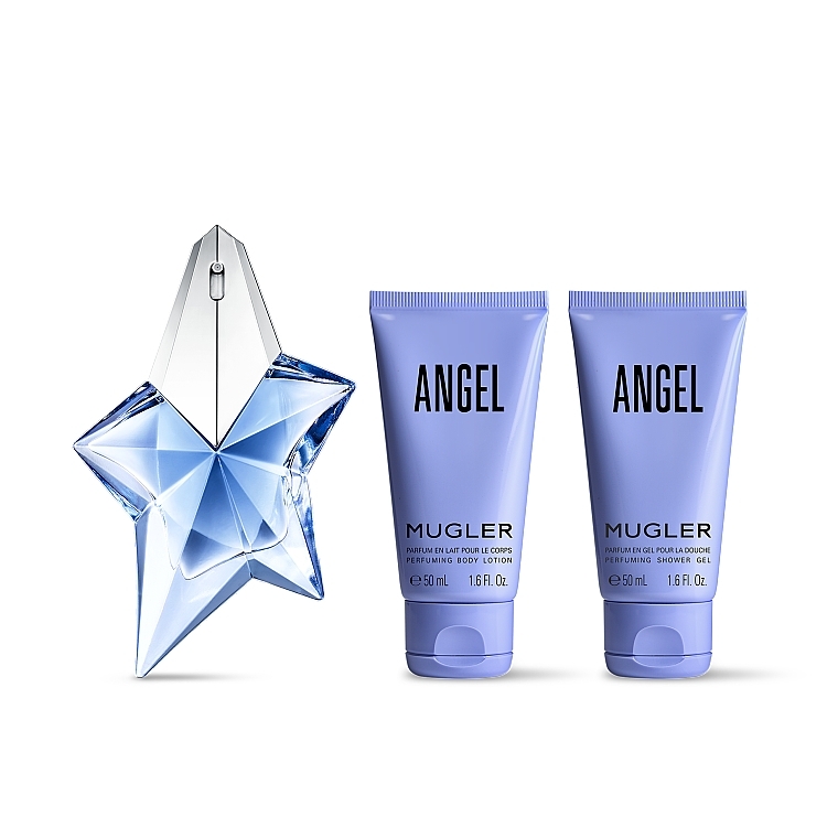 Thierry Mugler Angel - Набор (edp/25ml + b/lot/50ml + sh/gel/50ml) — фото N2