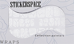Парфумерія, косметика Фольговані плівки для манікюру "Silver" - StickersSpace