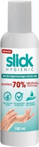 Антибактеріальний гель для рук - Slick Hygienic Antibacterial Hand Gel — фото N1