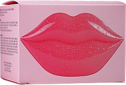 Гидрогелевая маска для губ с ароматом персика - Kocostar Lip Mask Pink — фото N4