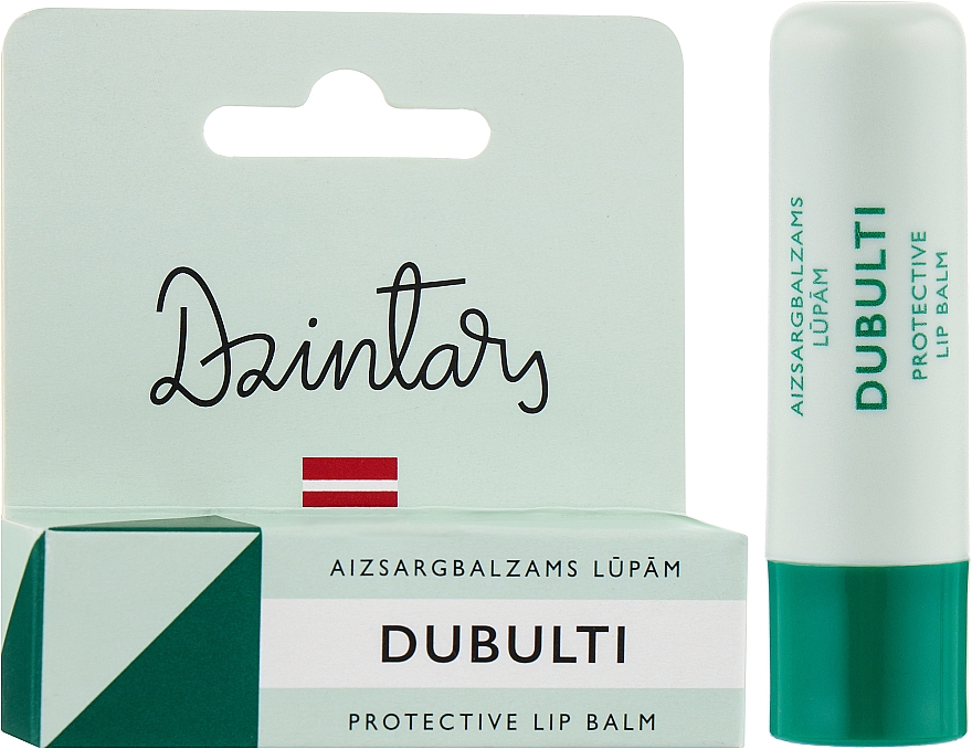 Защитный бальзам для губ "Dubulti" - Dzintars Protective Lip Balm — фото N2