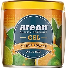 Ароматизированный гель для воздуха "Цитрусовый сквош" - Areon Gel Can Citrus Squash — фото N1