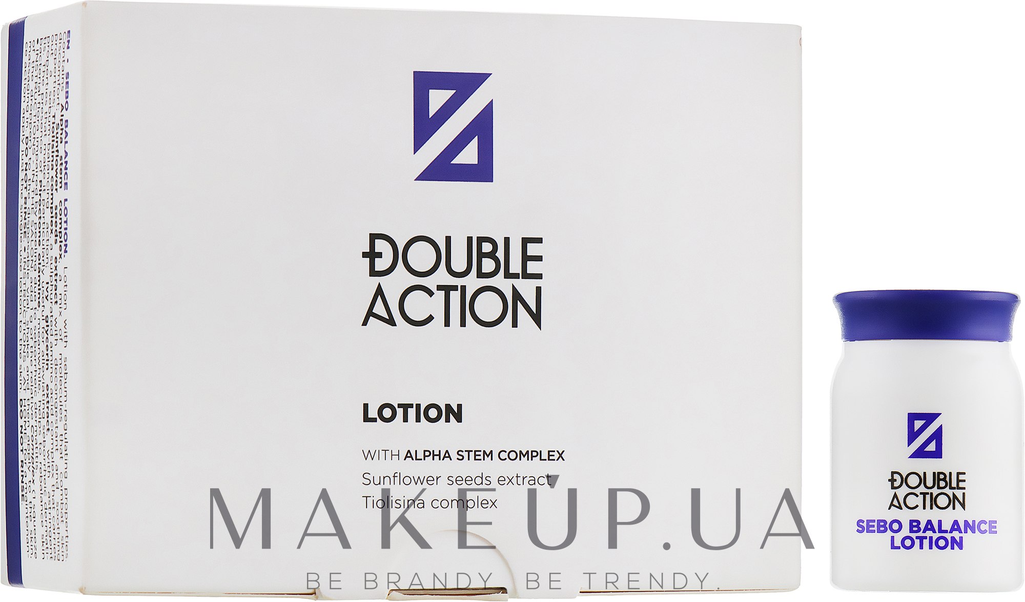 Лосьйон для регуляції роботи сальних залоз - Hair Company Double Action Sebo Balance Lotion — фото 10x10ml