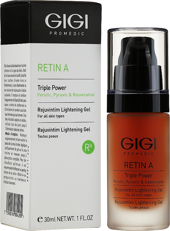 Відбілювальний гель для делікатних зон - Gigi Retin A RejuvIntim Whitening Gel — фото N4