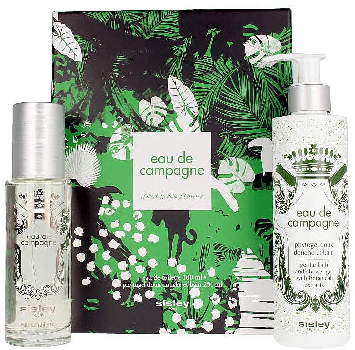 Sisley Eau De Compaigne Jungle Gift Set - Набір (edt/100ml + sh/gel/250ml)