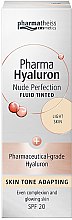 Парфумерія, косметика Тонувальний флюїд - Pharma Hyaluron Nude Perfection SPF 20