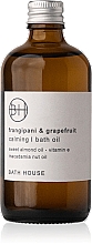 Парфумерія, косметика Bath House Frangipani & Grapefruit Bath Oil - Олія для душу
