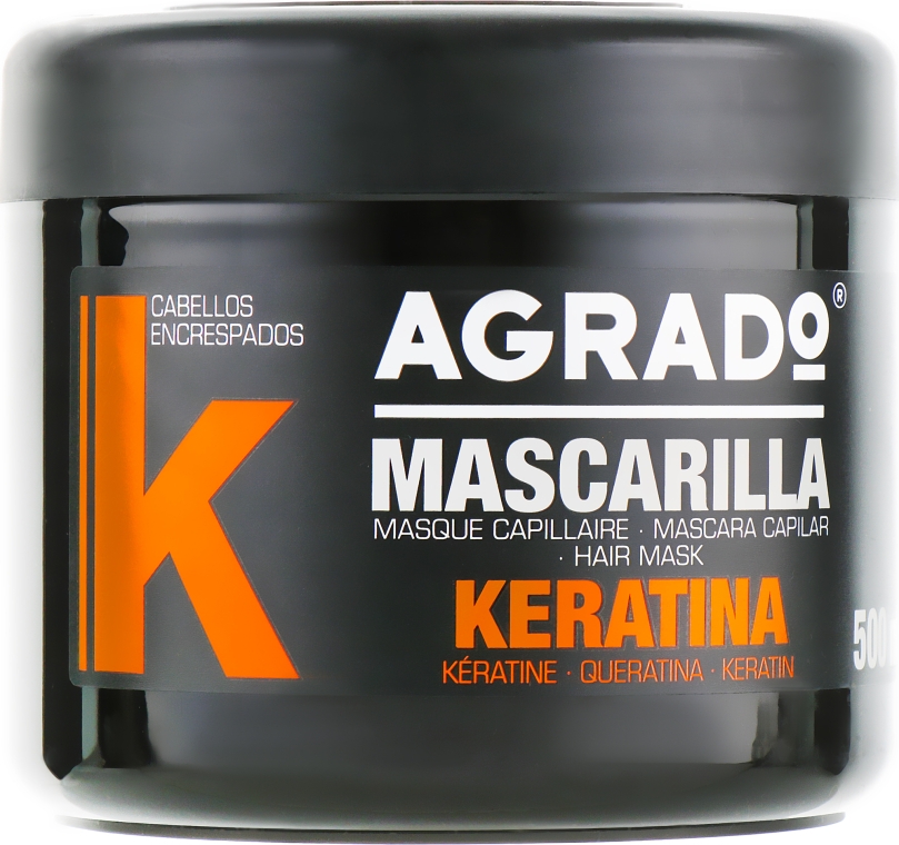 Маска для волосся - Agrado Keratin Hair Mask — фото N1