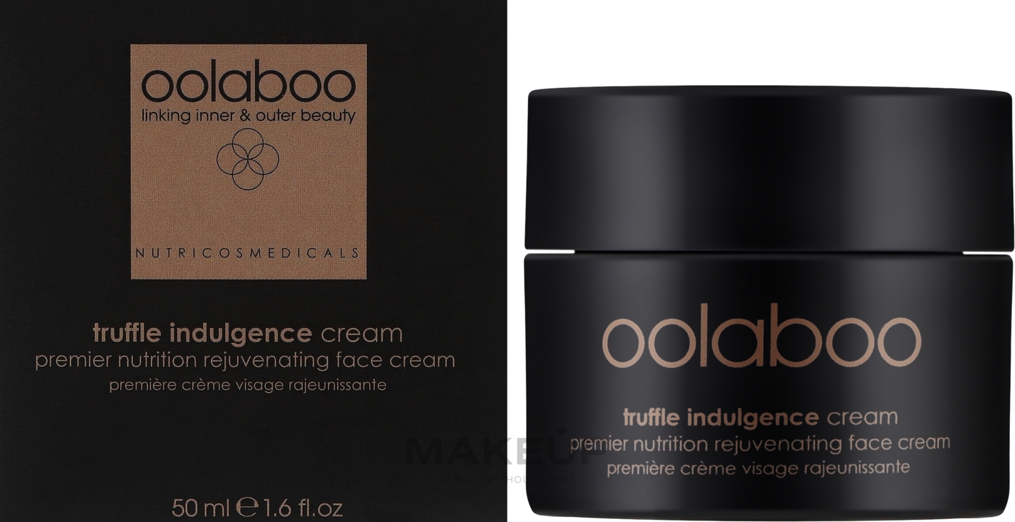 Крем для зрелой кожи - Oolaboo Truffle Indulgence Premier Nutrition Rejuvenating Face Cream — фото 50ml