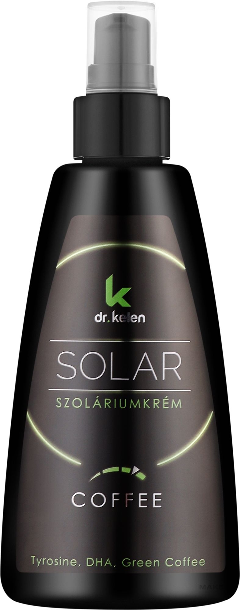 Крем для солярия "Интенсивный загар" - Dr.Kelen Solar Coffee — фото 150ml