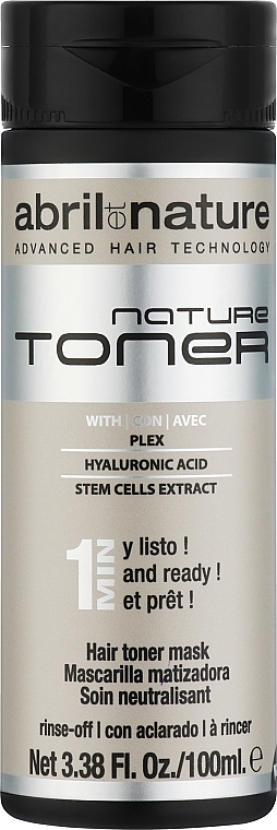 Маска для волосся тонізувальна - Abril et Nature Nature Toner Hair Toner Mask — фото N1