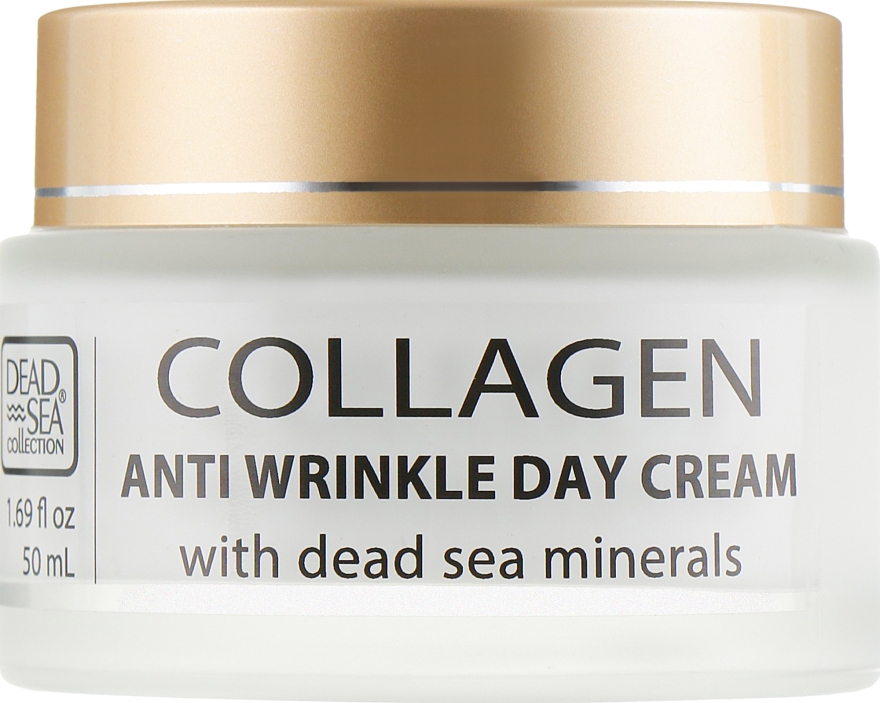Крем для обличчя - Dead Sea Collagen Anti-Wrinkle Day Cream — фото N2