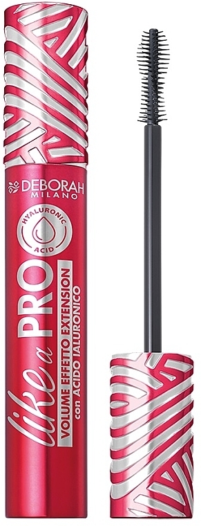 Тушь для ресниц - Deborah Like A Pro With Hyaluronic Acid Mascara — фото N1