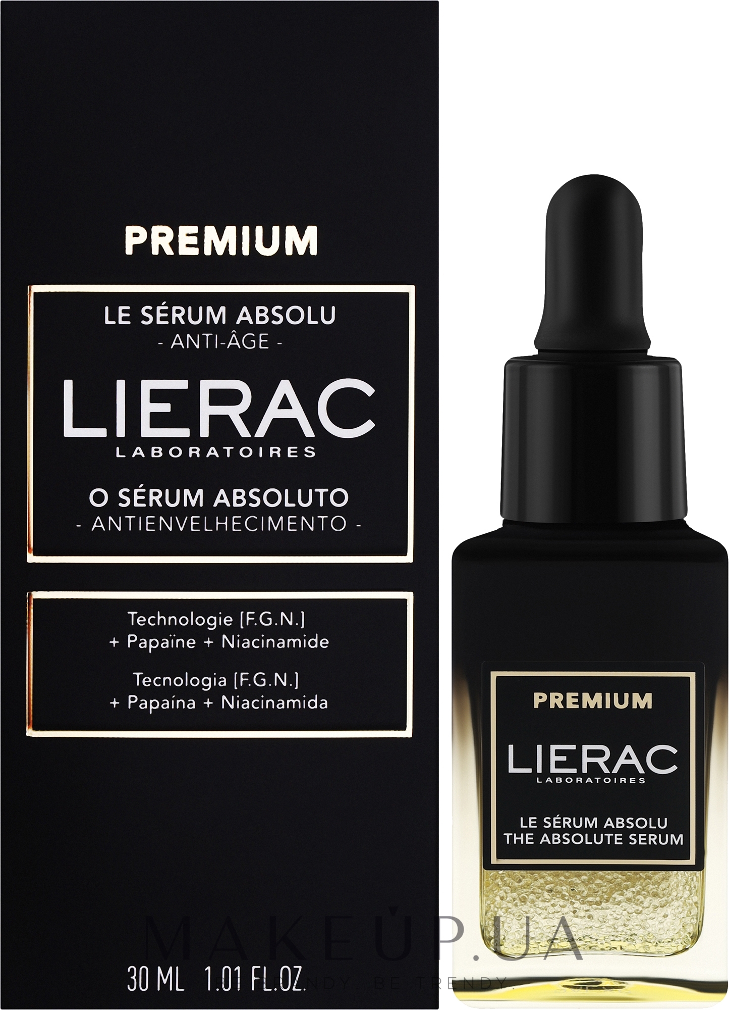 Антивозрастная регенерирующая сыворотка для лица - Lierac Premium The Absolute Serum  — фото 30ml